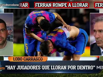 Lobo Carrsaco: "Hay jugadores que lloran por dentro" Lobo Carrsaco: "Hay jugadores que lloran por dentro"