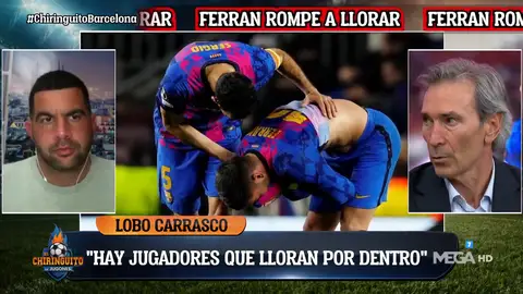 Lobo Carrsaco: "Hay jugadores que lloran por dentro" Lobo Carrsaco: "Hay jugadores que lloran por dentro"