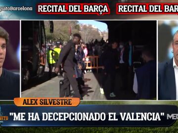 Álex Silvestre: "Me ha decepcionado el Valencia"