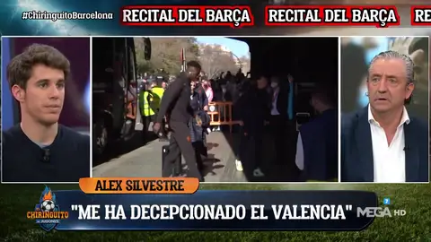 Álex Silvestre: "Me ha decepcionado el Valencia" Álex Silvestre: "Me ha decepcionado el Valencia"