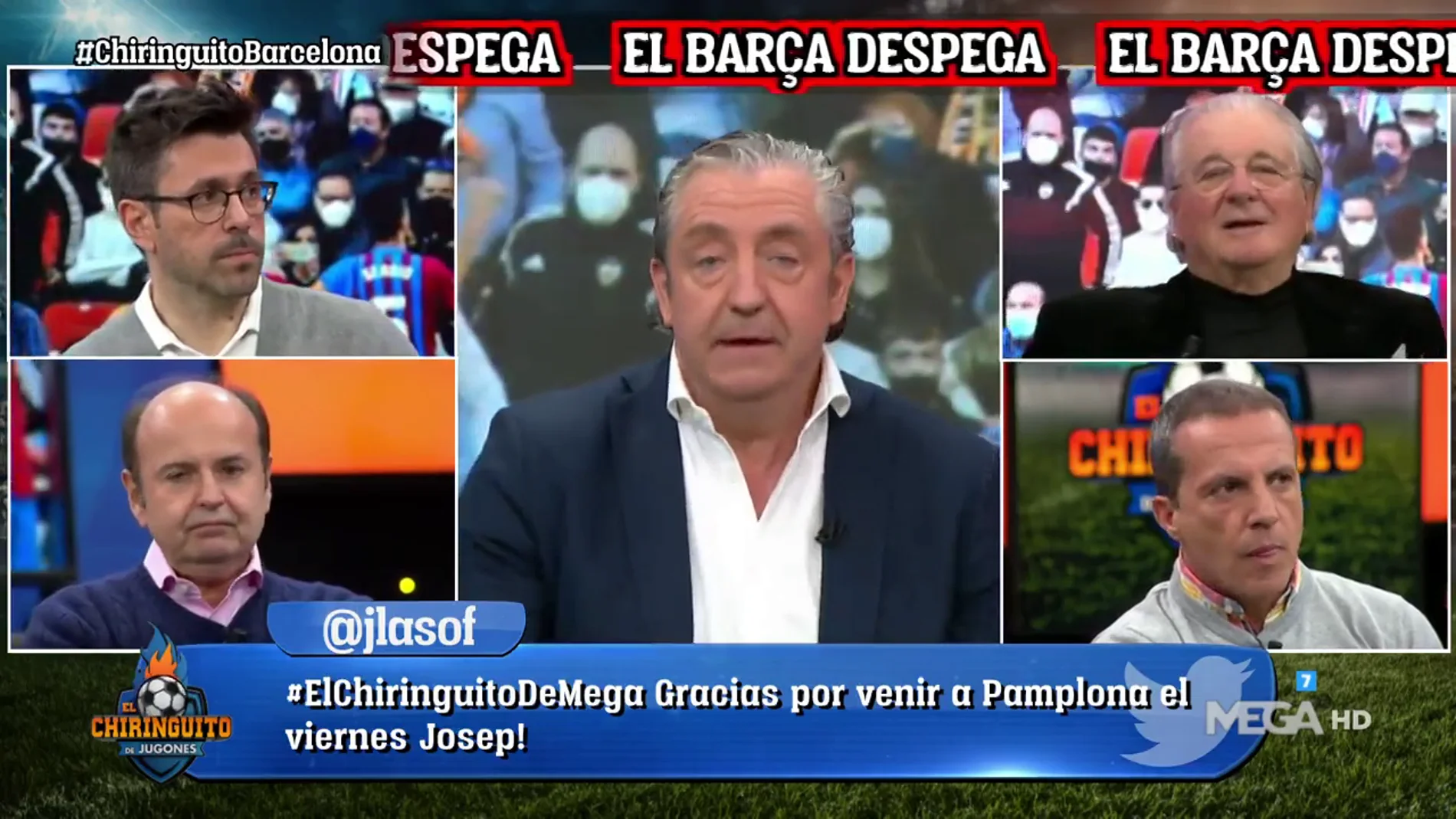 Josep Pedrerol: "Este Barça tiene mejor plantilla que hace un mes"