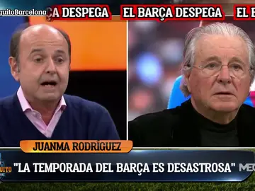 Juanma Rodríguez: "La temporada del Barça es desastrosa" Juanma Rodríguez: "La temporada del Barça es desastrosa"