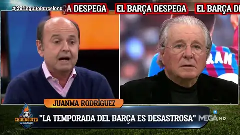 Juanma Rodríguez: "La temporada del Barça es desastrosa" Juanma Rodríguez: "La temporada del Barça es desastrosa"