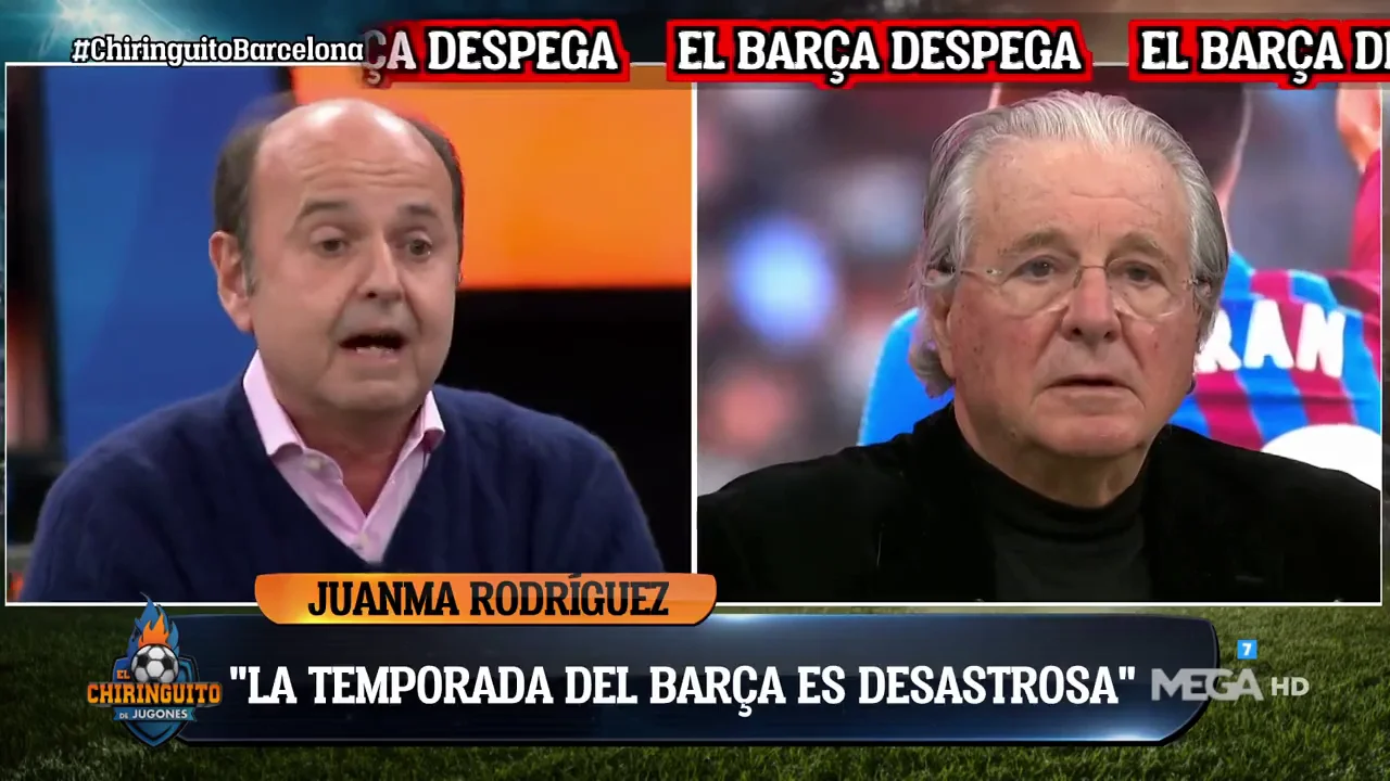 Juanma Rodríguez: "La temporada del Barça es desastrosa" Juanma Rodríguez: "La temporada del Barça es desastrosa"