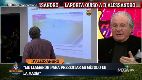 Laporta pensó en Jorge D'Alessandro para el Barça Laporta pensó en Jorge D'Alessandro para el Barça