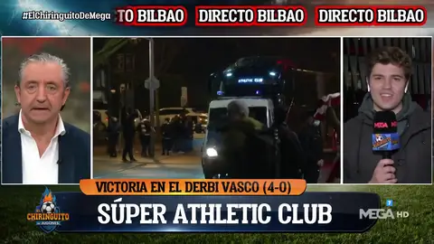 Nico Rodríguez: "El Athletic ha estado increíble" Nico Rodríguez: "El Athletic ha estado increíble"