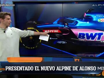 ¿Qué es lo más llamativo del coche de Alonso?
