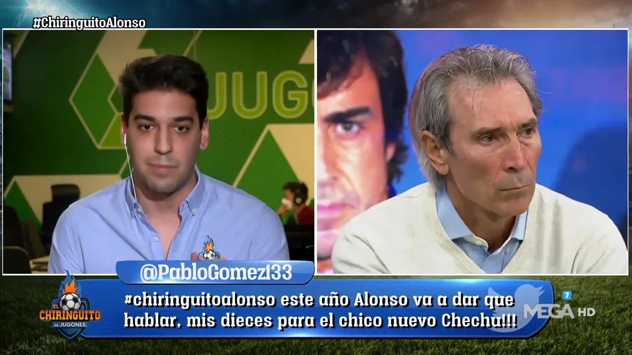 Borja Velasco: "Yo confío en Alonso y Sainz" Borja Velasco: "Yo confío en Alonso y Sainz"