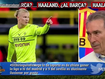 Lobo Carrasco: "Pondría a Auba por delante de Haaland" Lobo Carrasco: "Pondría a Auba por delante de Haaland"