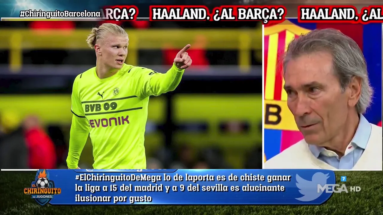 Lobo Carrasco: "Pondr&iacute;a a Auba por delante de Haaland"