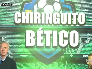 ¡El plató se convierte en el Villamarín! ¡El plató se convierte en el Villamarín!