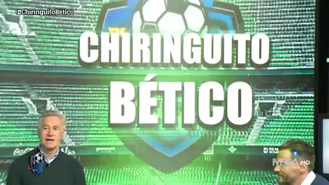 ¡El plató se convierte en el Villamarín! ¡El plató se convierte en el Villamarín!