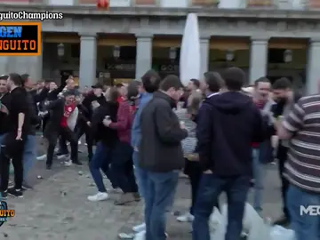 Los hooligans ingleses toman Madrid Los hooligans ingleses toman Madrid