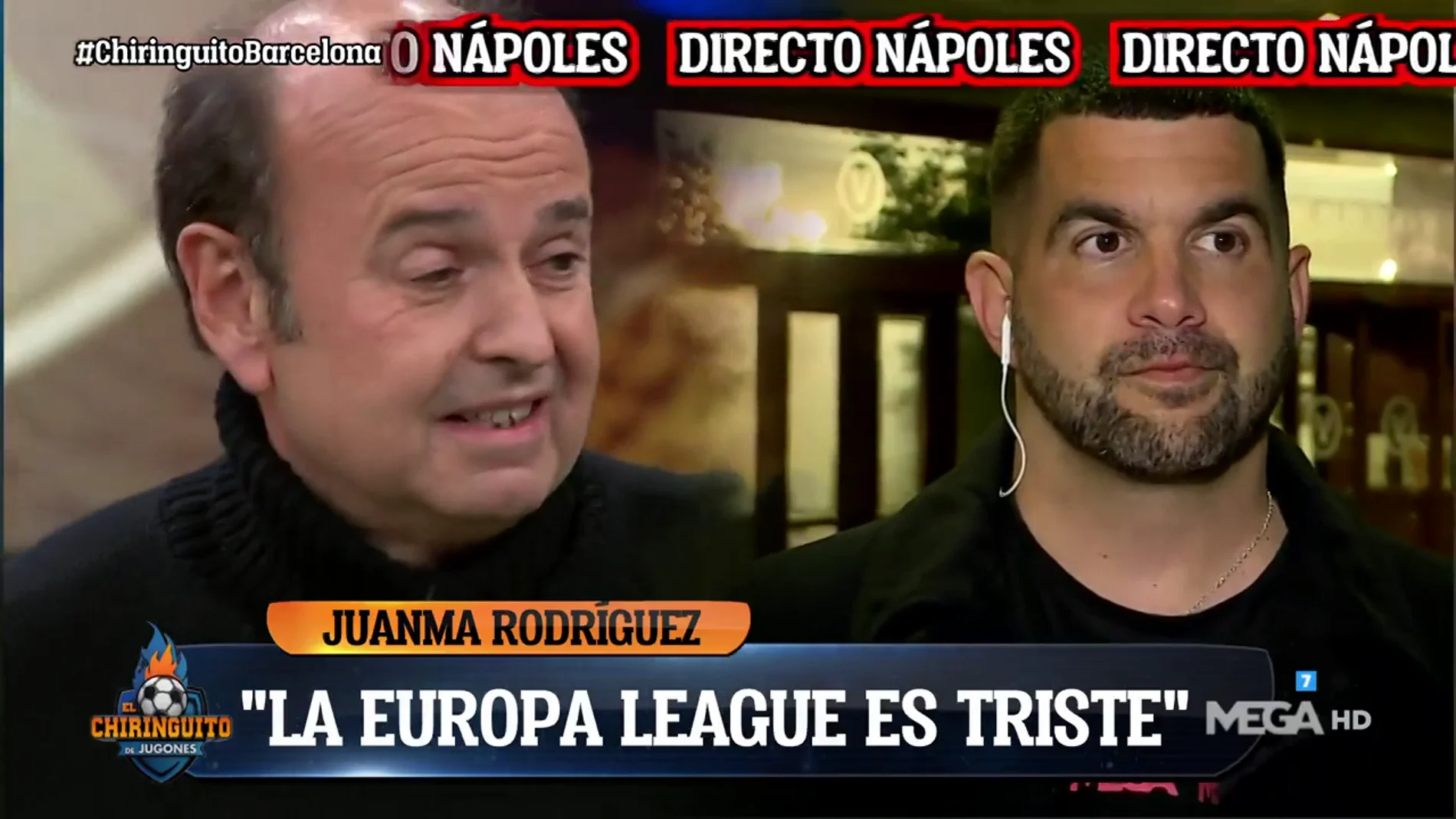 Juanma Rodríguez: "Es un fracaso estar en la Europa League"