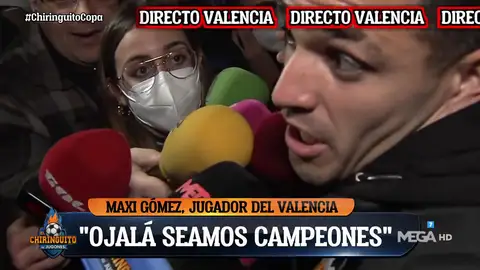 Maxi Gómez: "Ojalá seamos campeones" Maxi Gómez: "Ojalá seamos campeones"