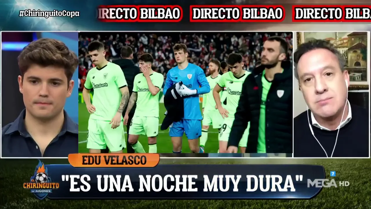 Edu Velasco: "Es una noche muy dura" Edu Velasco: "Es una noche muy dura"