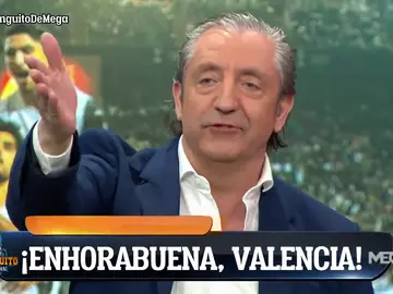 Josep Pedrerol: "El valencianismo se merecía esto" Josep Pedrerol: "El valencianismo se merecía esto"