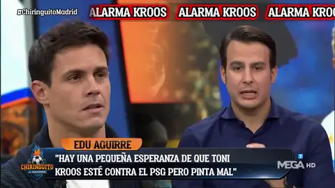 Edu Aguirre: “Salvo milagro, Kroos se perderá el partido ante el PSG” Edu Aguirre: “Salvo milagro, Kroos se perderá el partido ante el PSG”