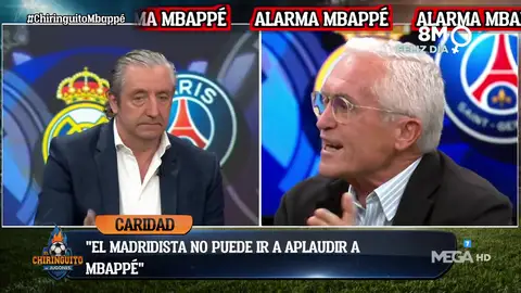 Josep Pedrerol: "Cuando salte al campo hay que aplaudir a Mbappé porque es del Real Madrid" Josep Pedrerol: "Cuando salte al campo hay que aplaudir a Mbappé porque es del Real Madrid"