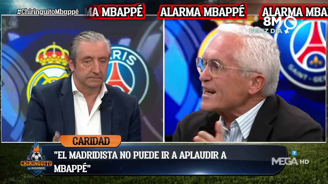 Josep Pedrerol: "Cuando salte al campo hay que aplaudir a Mbappé porque es del Real Madrid" Josep Pedrerol: "Cuando salte al campo hay que aplaudir a Mbappé porque es del Real Madrid"