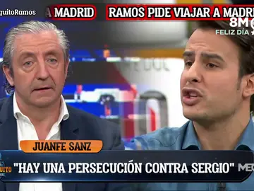 Juanfe Sanz: "Hay una persecución contra Sergio Ramos" Juanfe Sanz: "Hay una persecución contra Sergio Ramos"