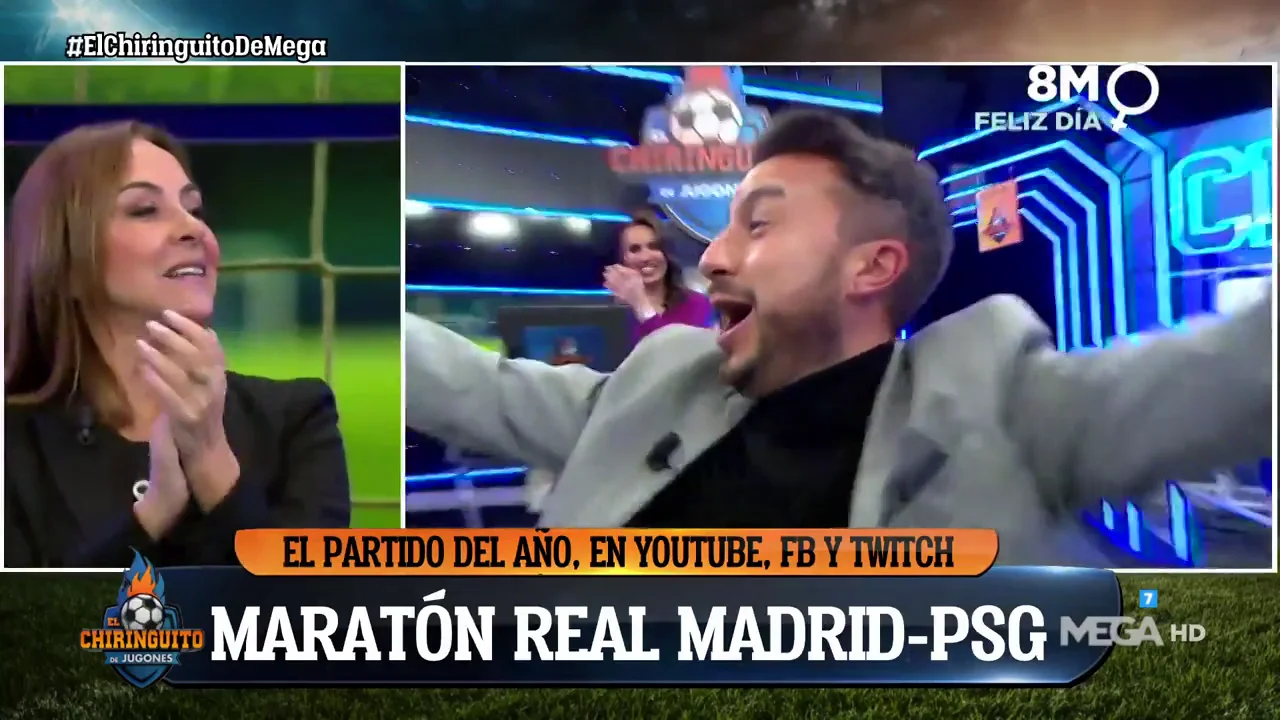 &iexcl;Maratoooo&oacute;n y cuuuumbia en el plat&oacute;!