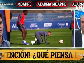 Edu Aguirre: "El vestuario del Real Madrid no cree que Mbappé esté lesionado"