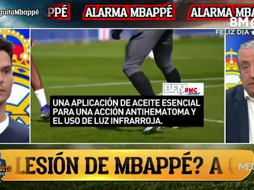 Diego Plaza explica cuál es el tratamiento que está teniendo Mbappé