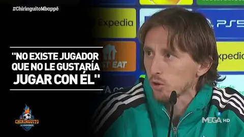 Ancelotti y Modric muy cariñosos con Mbappé Ancelotti y Modric muy cariñosos con Mbappé