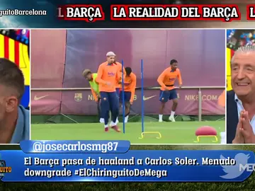 Josep Pedrerol: "Xavi es lo único que tiene el culé para agarrarse" Josep Pedrerol: "Xavi es lo único que tiene el culé para agarrarse"