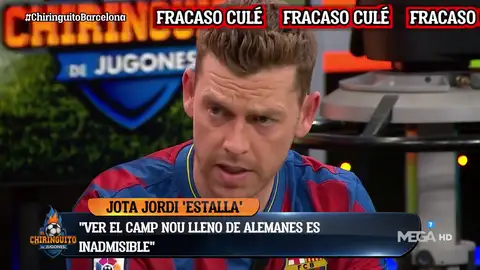 Jota Jordi: "He sentido vergüenza" Jota Jordi: "He sentido vergüenza"