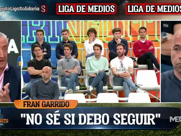 Josep Pedrerol: "El jueves nos dices si te vas" Josep Pedrerol: "El jueves nos dices si te vas"
