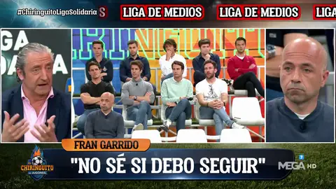 Josep Pedrerol: "El jueves nos dices si te vas" Josep Pedrerol: "El jueves nos dices si te vas"