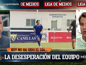 Juanfe: "Ha sido patético, un partido lamentable" Juanfe: "Ha sido patético, un partido lamentable"
