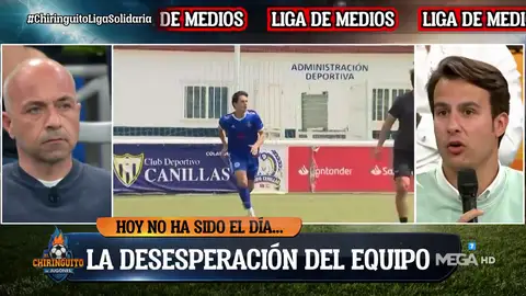 Juanfe: "Ha sido patético, un partido lamentable" Juanfe: "Ha sido patético, un partido lamentable"