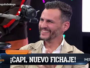 Capi es el nuevo fichaje de El Chiringuito Capi es el nuevo fichaje de El Chiringuito
