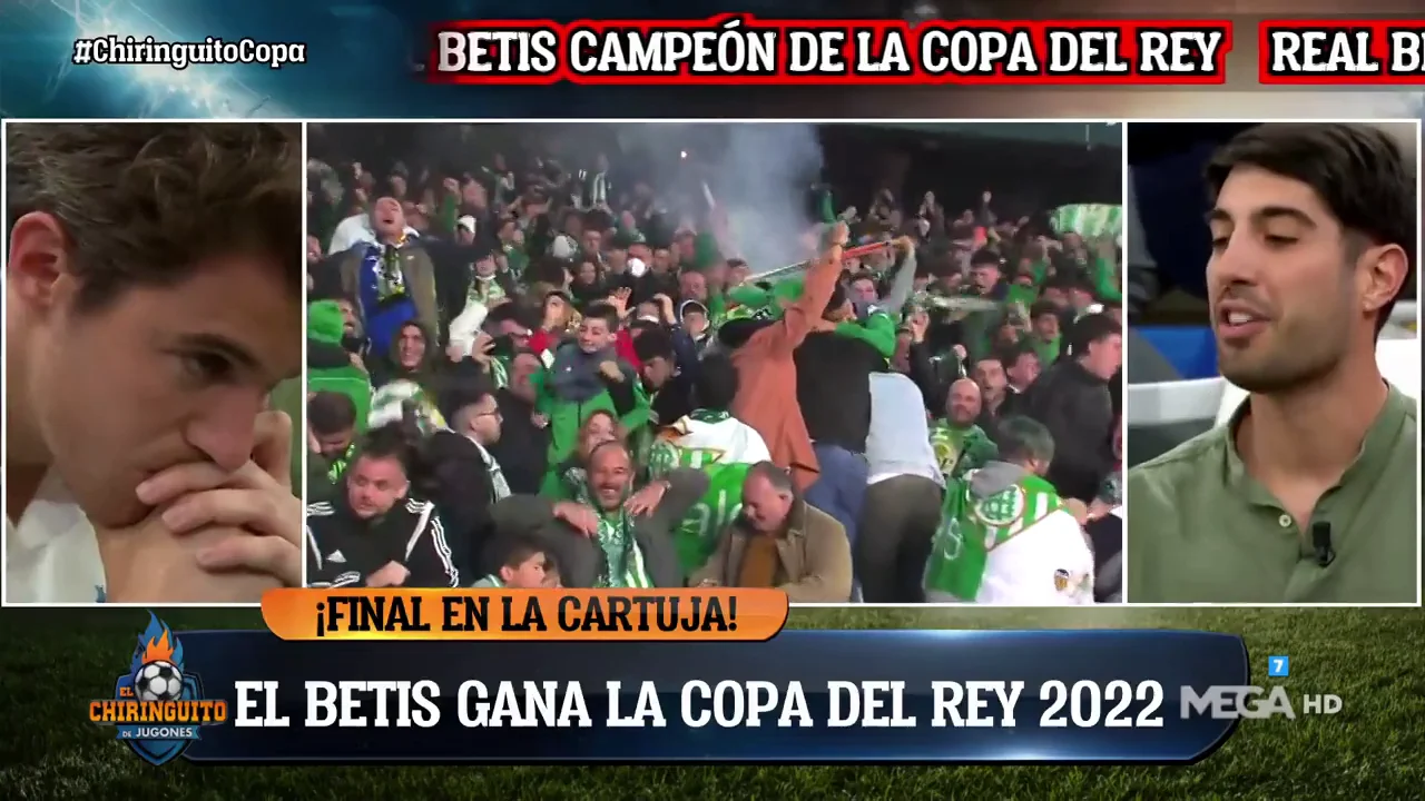 &iexcl;Juan Miranda le da al Betis la Copa del Rey!