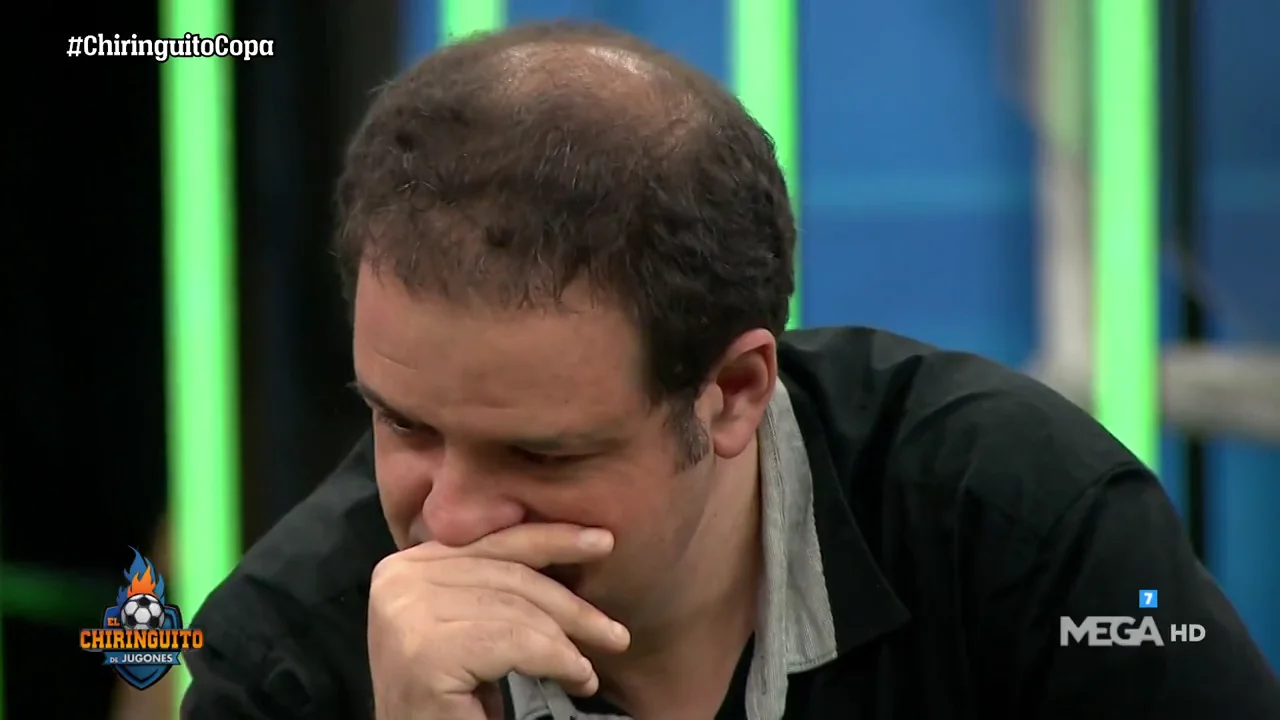 Kike Mateu, emocionado