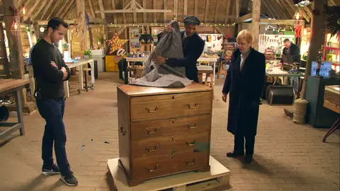 Restauración de un viejo baúl La tienda de las restauraciones