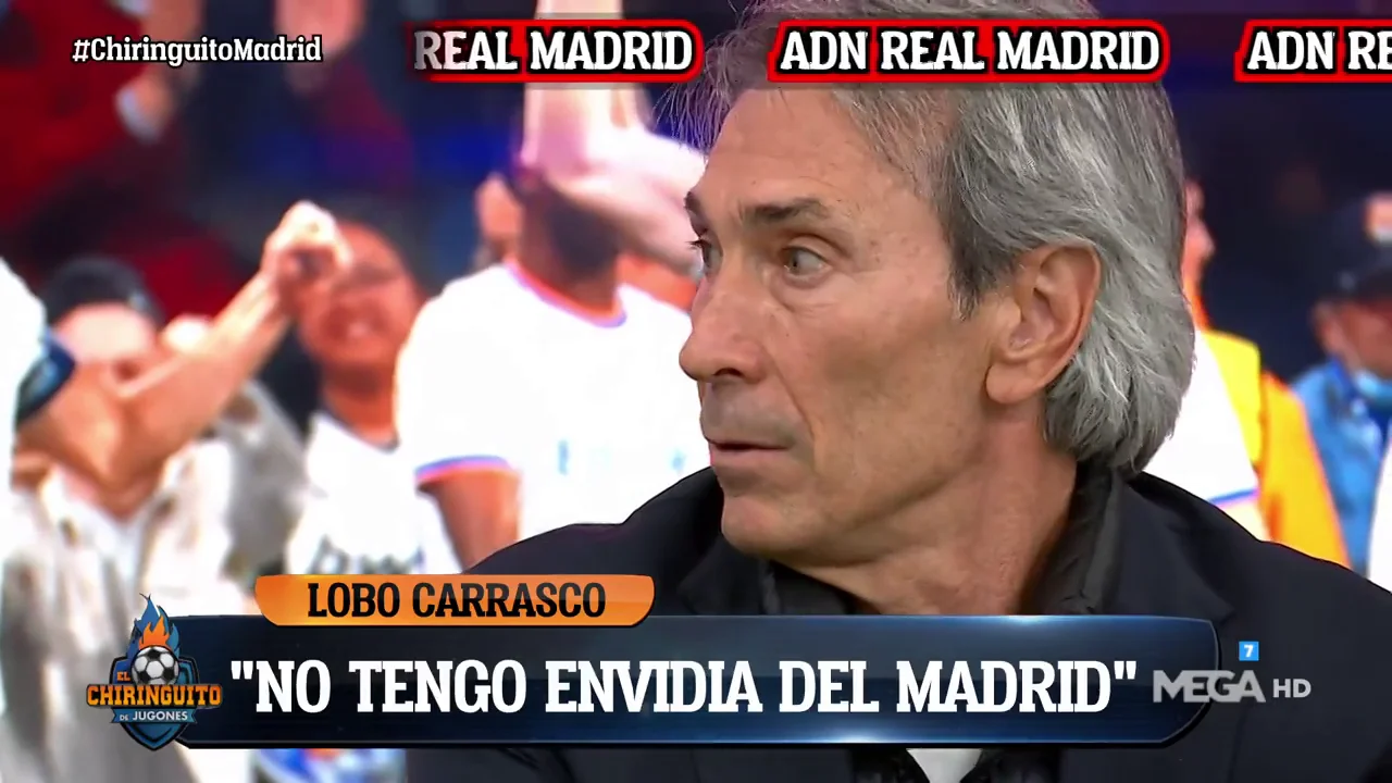 Lobo Carrasco: "No tengo envidia, he vivido noches as&iacute;"
