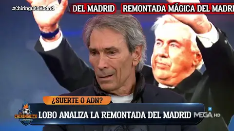 Lobo Carrasco: "La atmósfera en el Bernábeu, Courtois y Benzema" Lobo Carrasco: "La atmósfera en el Bernábeu, Courtois y Benzema"