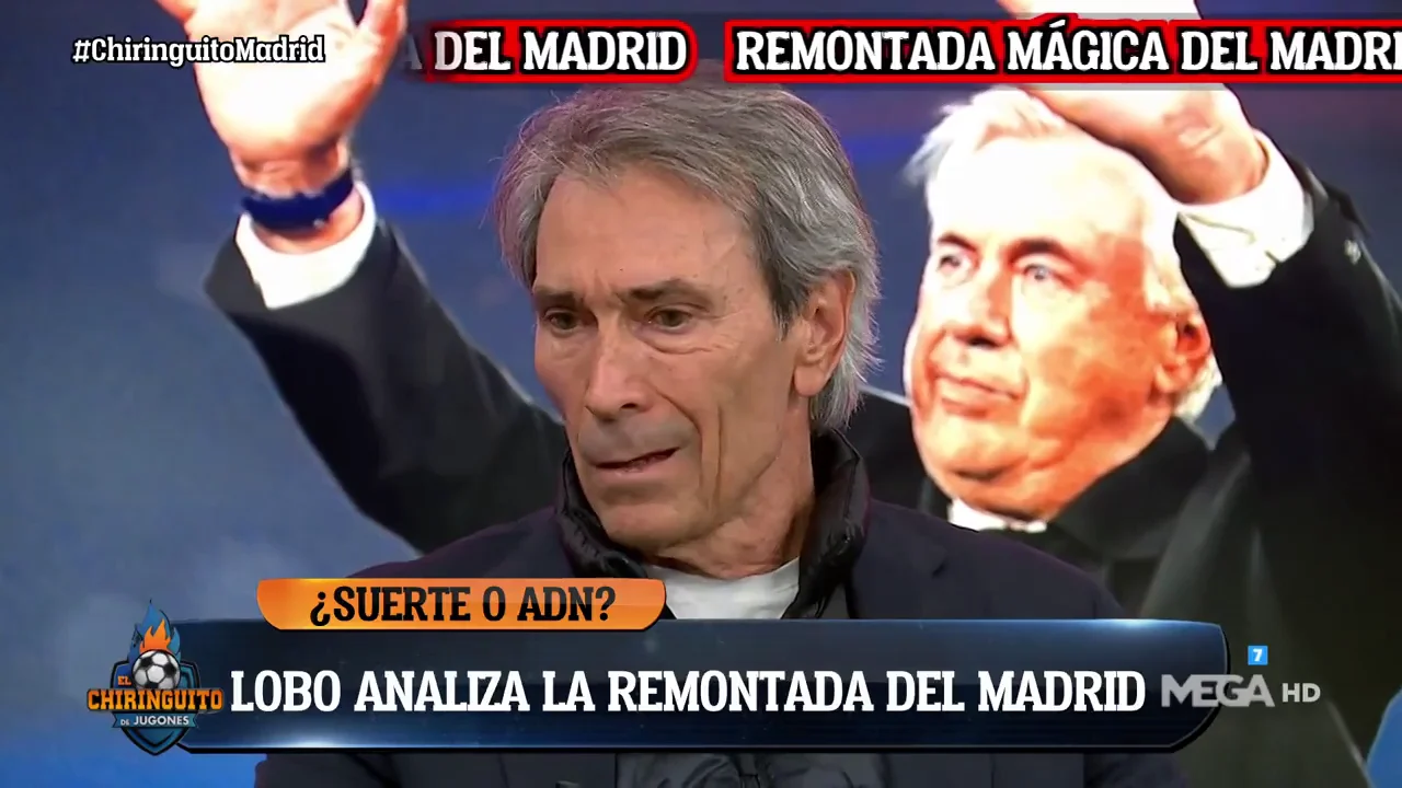 Lobo Carrasco: "La atmósfera en el Bernábeu, Courtois y Benzema" Lobo Carrasco: "La atmósfera en el Bernábeu, Courtois y Benzema"