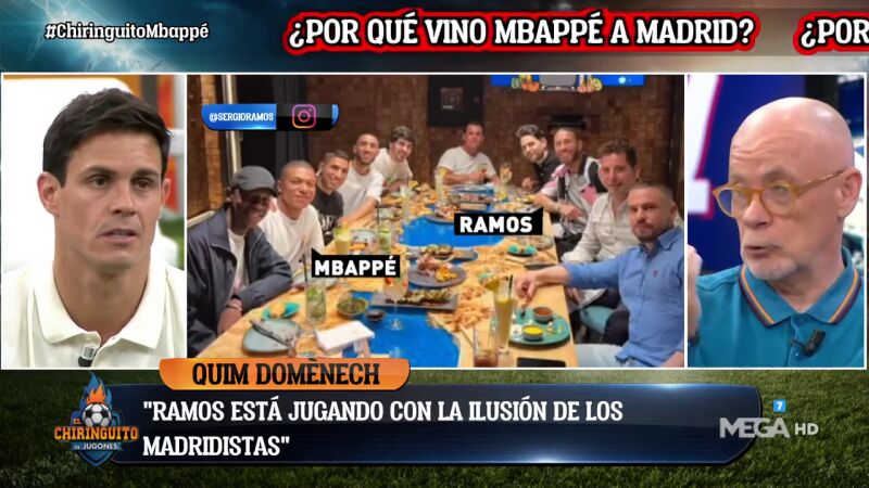 Los detalles de la foto de Sergio Ramos