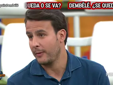 Juanfe Sanz: "Dembélé, centrado, está en el top-10 del mundo" Juanfe Sanz: "Dembélé, centrado, está en el top-10 del mundo"