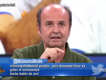 Juanma Rodríguez: &quot;Vinicius me ha callado la boca&quot;