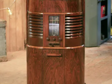 Un gramófono por restaurar Un gramófono por restaurar