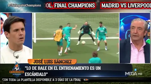 Josep Pedrerol: "Bale no ha hecho méritos para jugar la final" Josep Pedrerol: "Bale no ha hecho méritos para jugar la final"