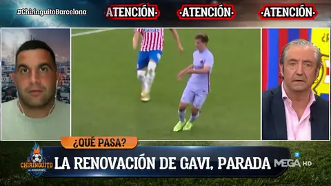 Darío Montero: "Gavi quiere seguir en el Barça" Darío Montero: "Gavi quiere seguir en el Barça"