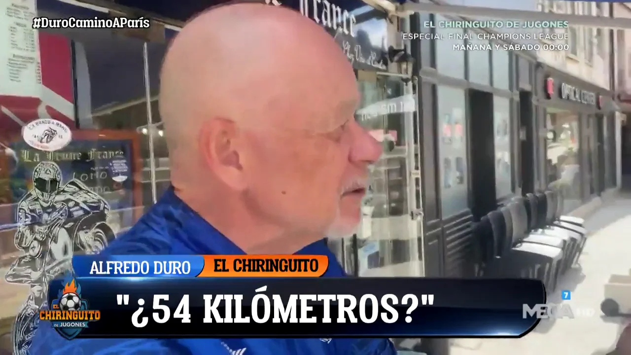 Alfredo Duro perdido en Francia