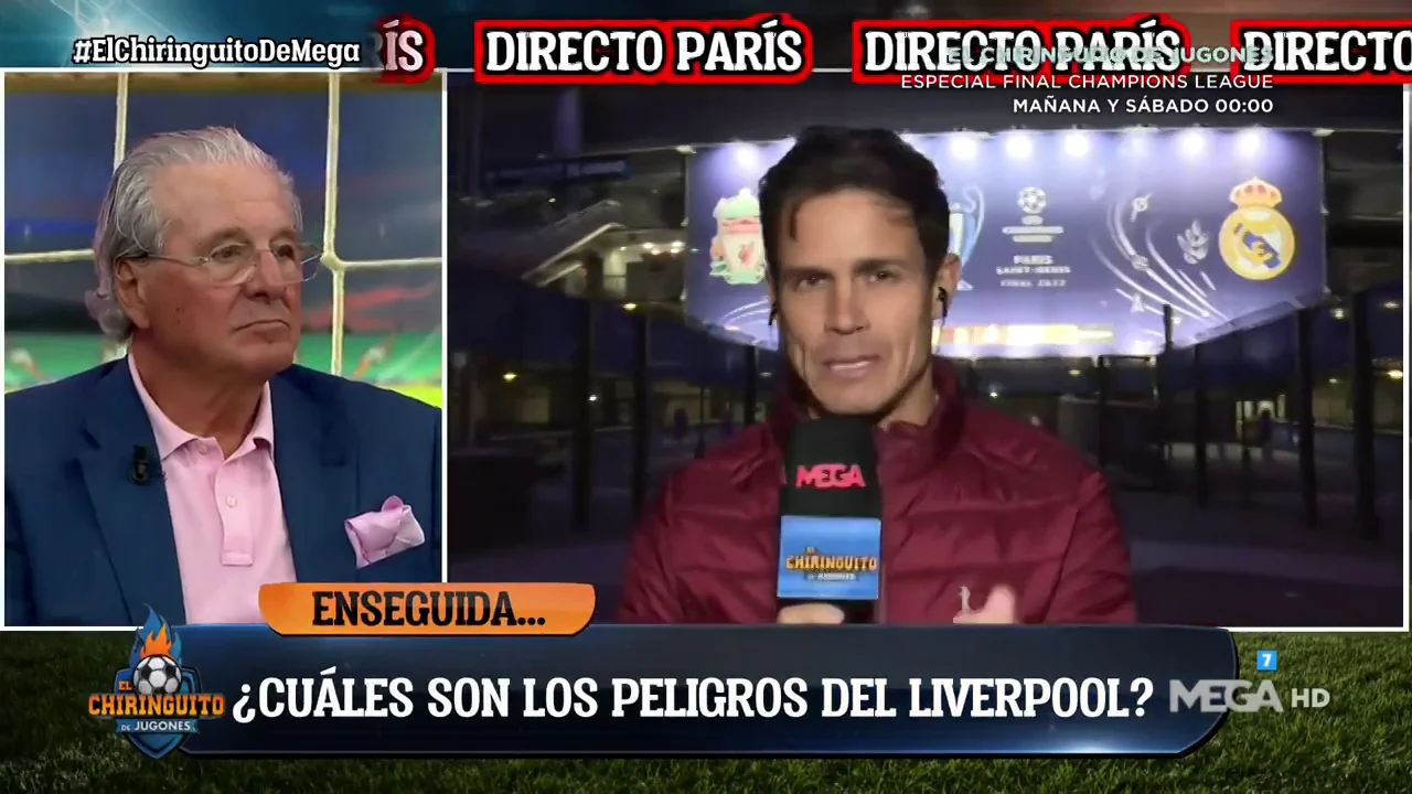 Edu Aguirre, desde el Stade de France